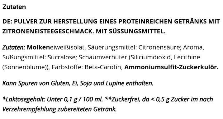 Inlead Clear Whey Isolate 500g – Bild 10