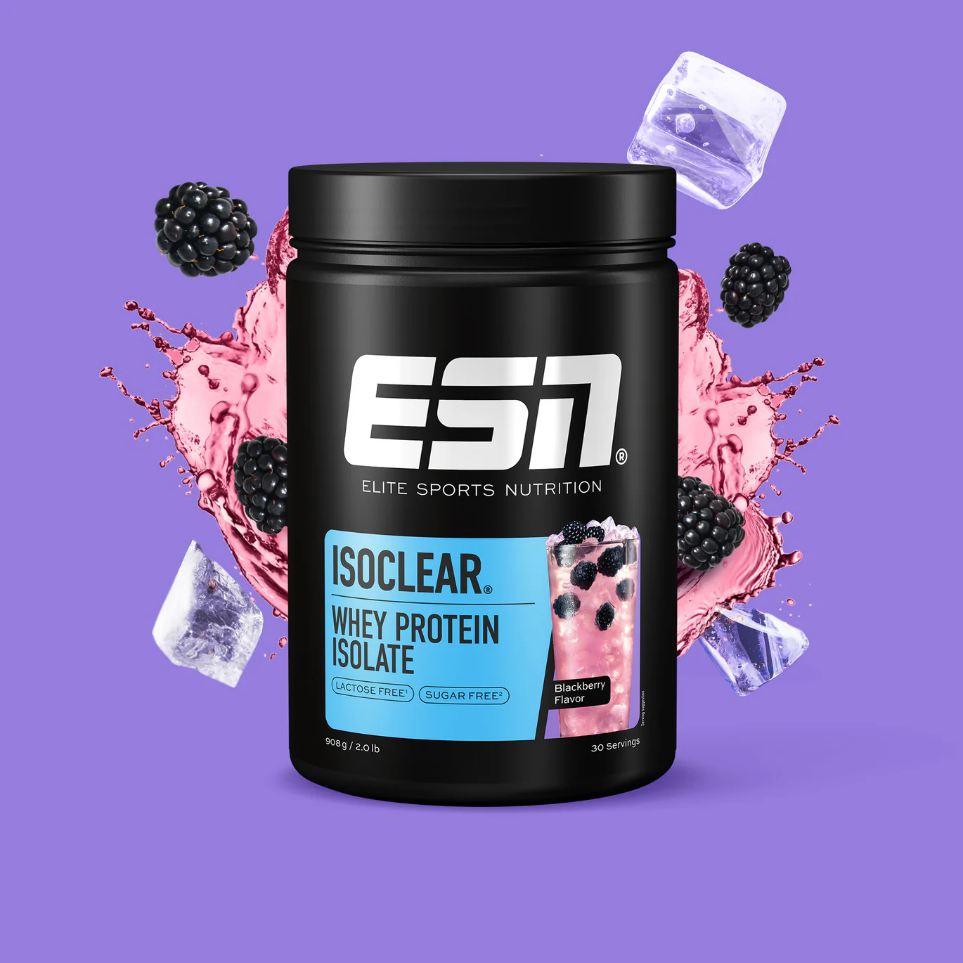 ESN Isoclear Whey Protein Isolate 908g – Bild 2