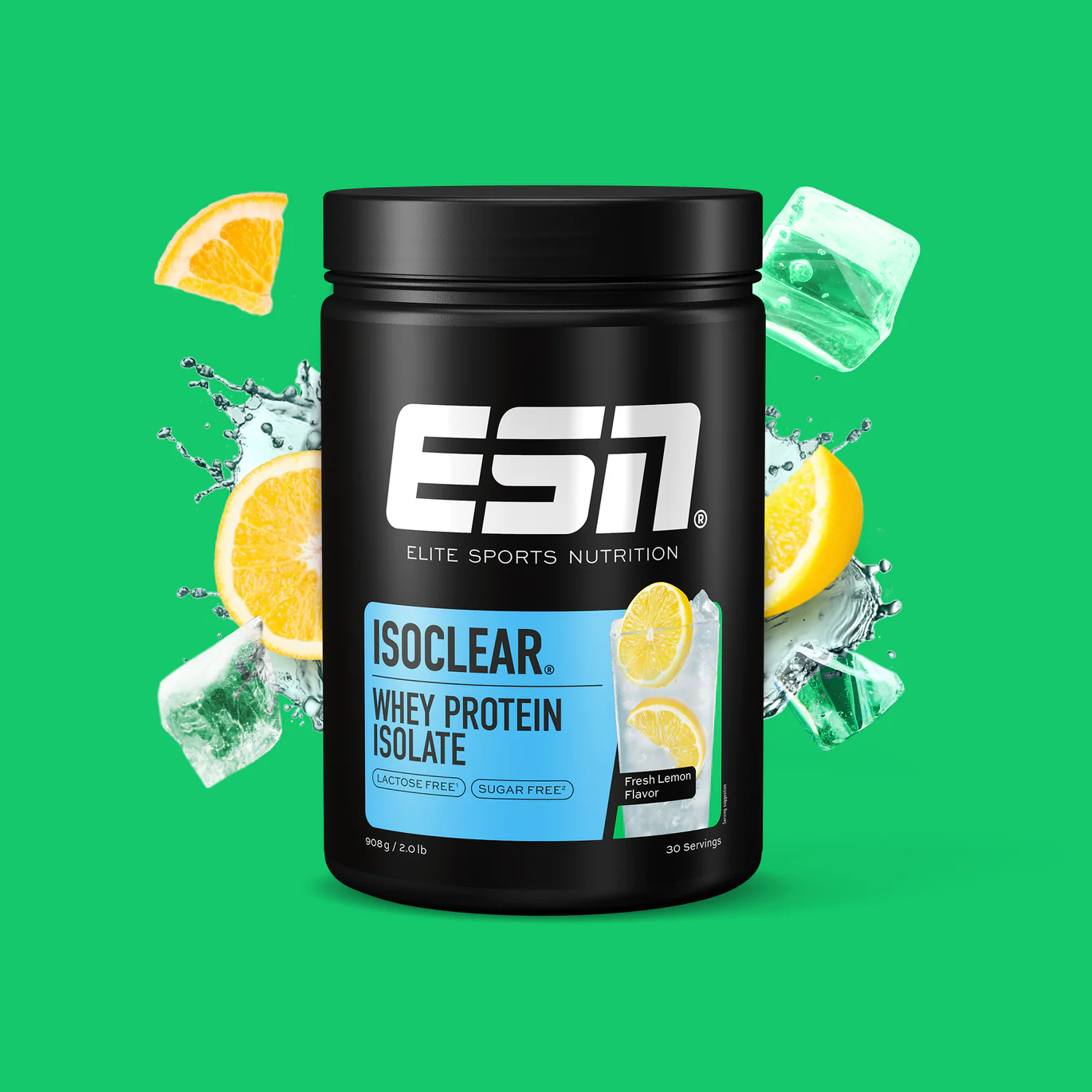 ESN Isoclear Whey Protein Isolate 908g – Bild 5