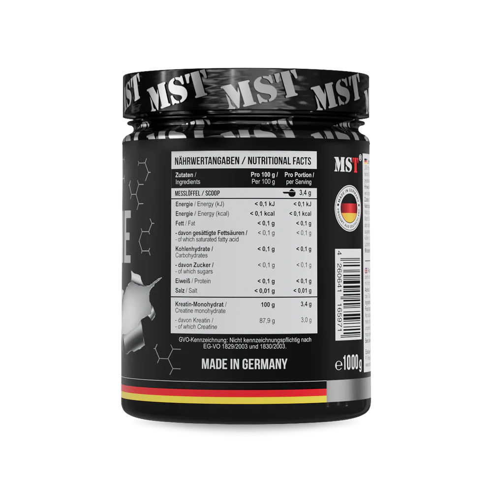 MST Creatine Monohydrate Micronised 500g – Bild 2