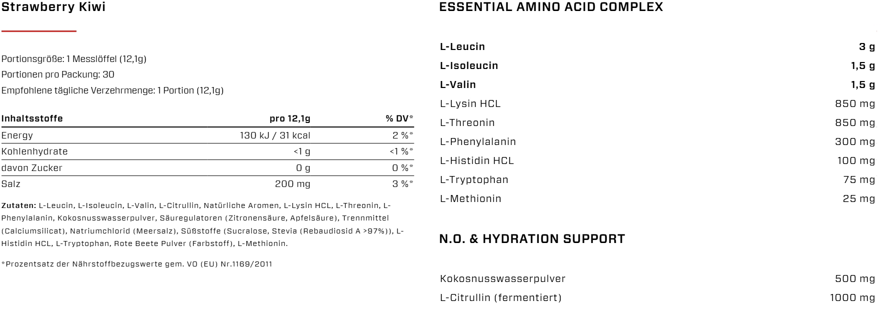 VAST TOTAL AMINO EAA+ – Bild 2