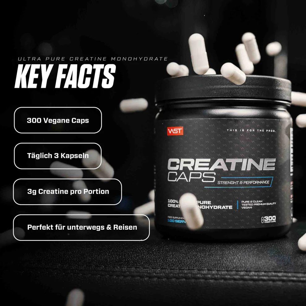 VAST Creatine Ultra Pure Caps – Bild 4