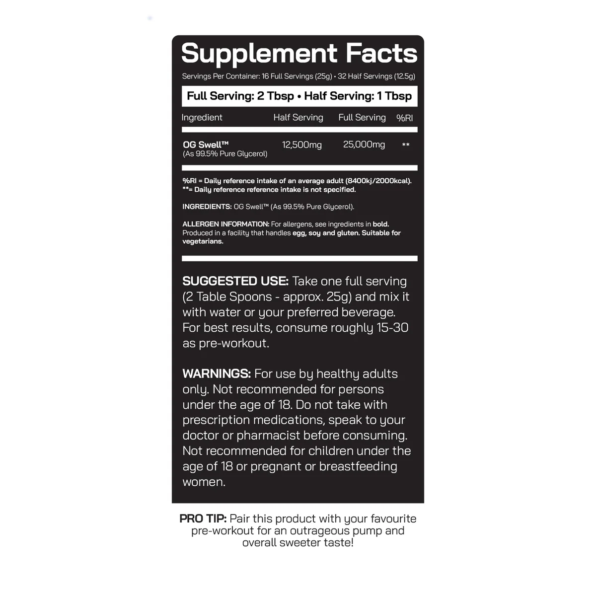 DNA Sports OG SWELL Pump Serum – Bild 2