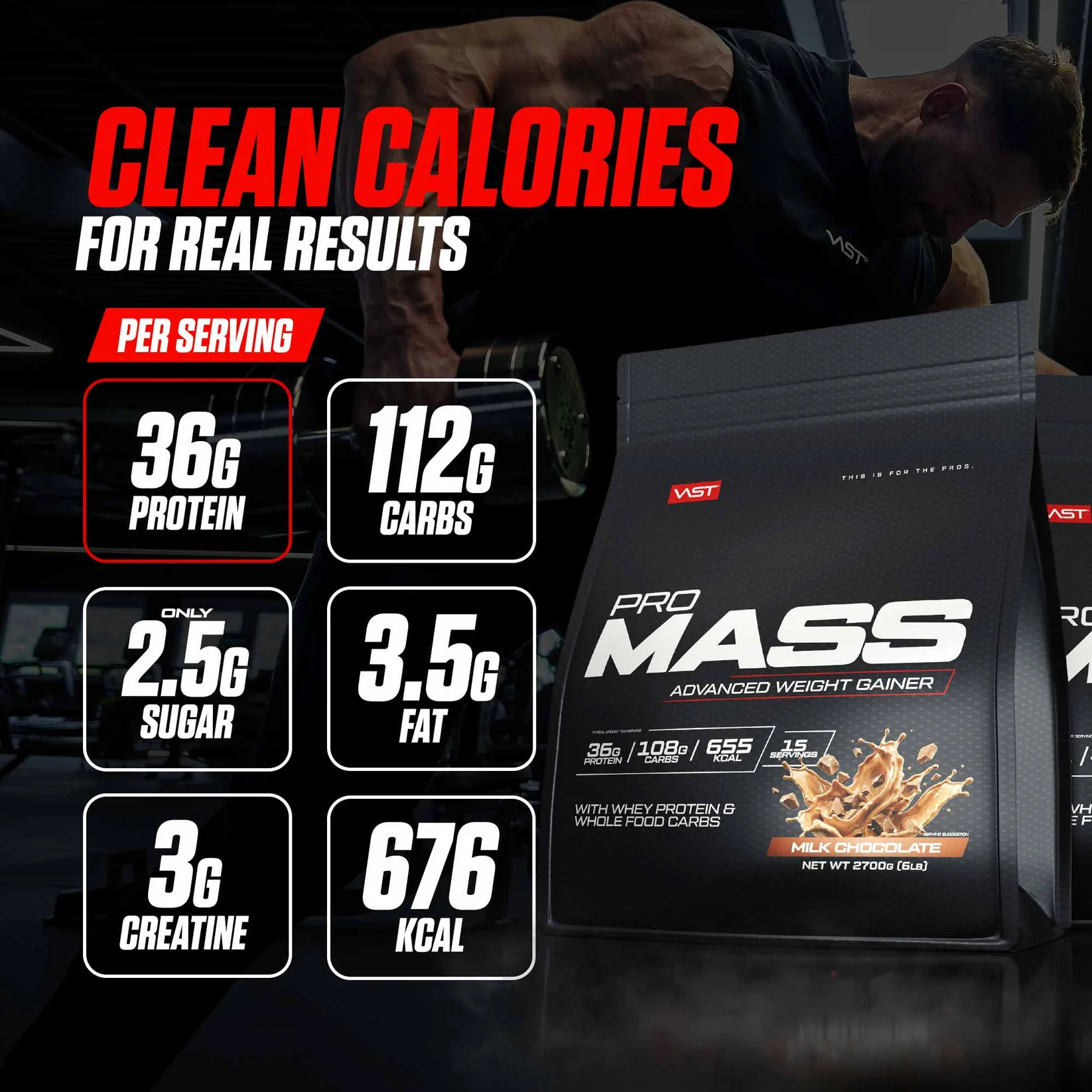 Vast Pro Mass 2700g – Bild 5