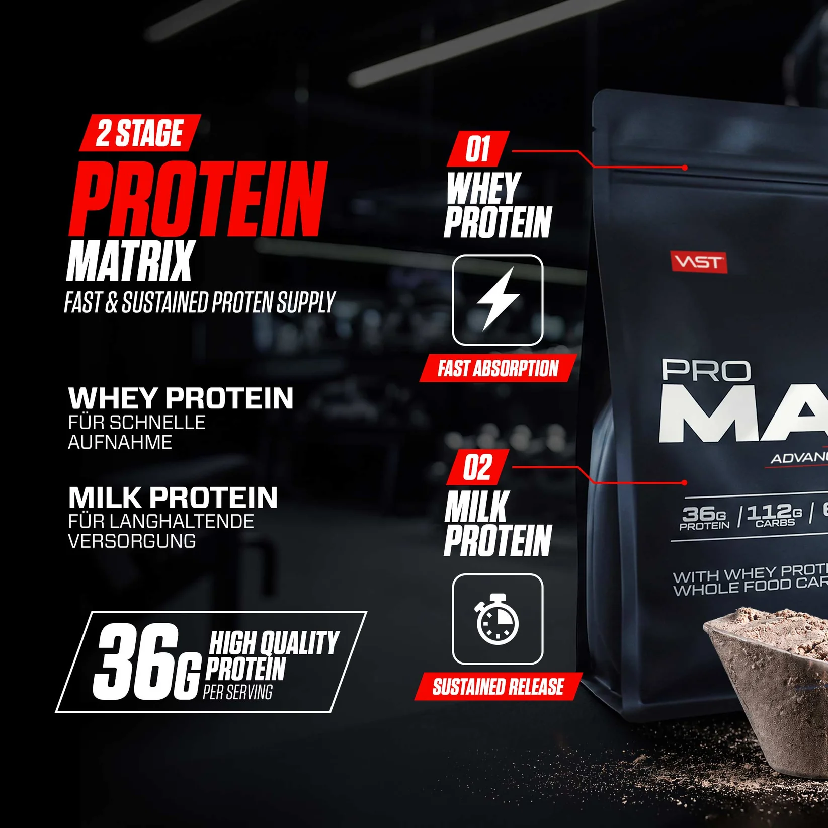 Vast Pro Mass 2700g – Bild 6