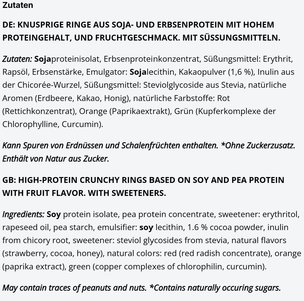 Inlead Protein Loops 210g – Bild 5