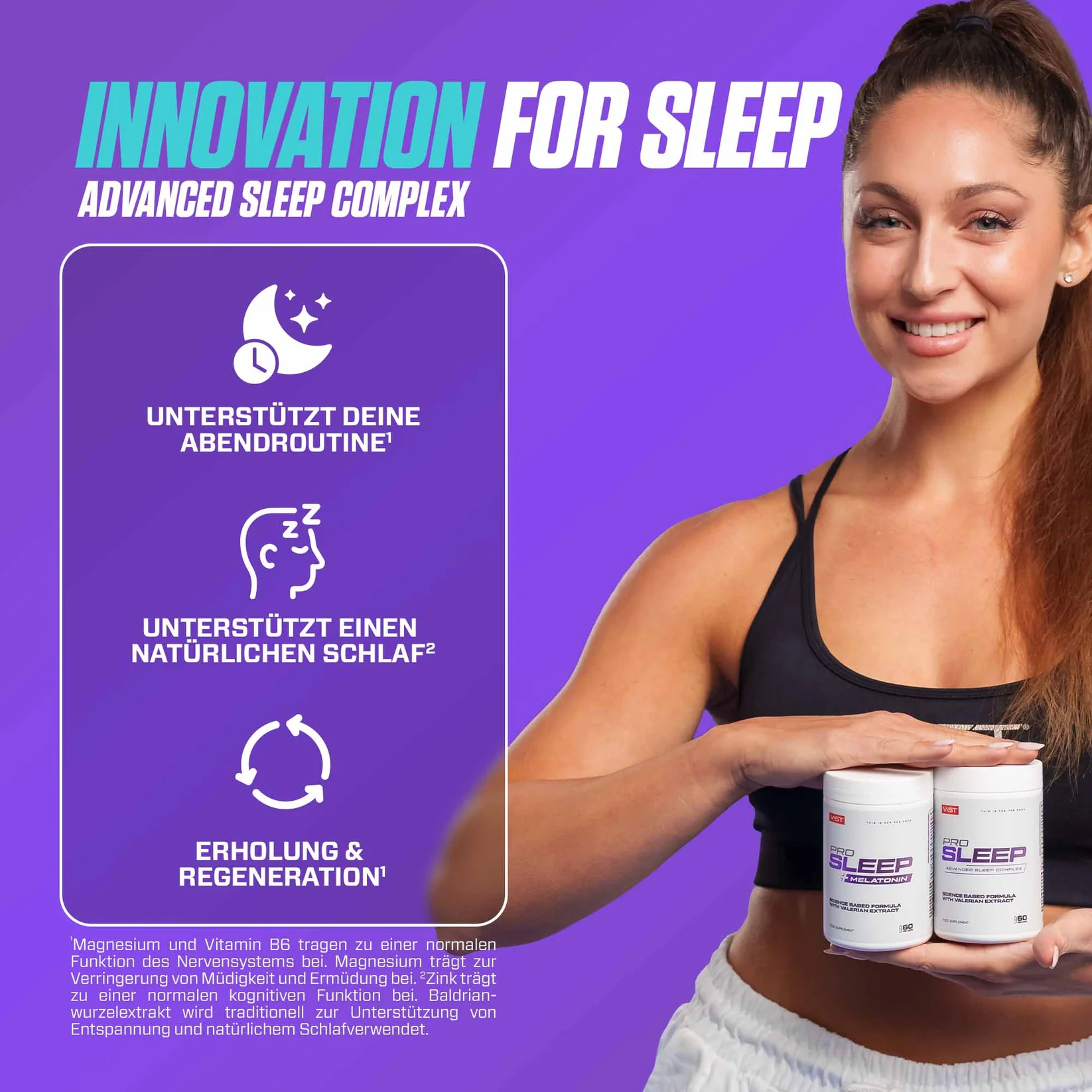 Vast Pro Sleep 60 Vegi Caps – Bild 6